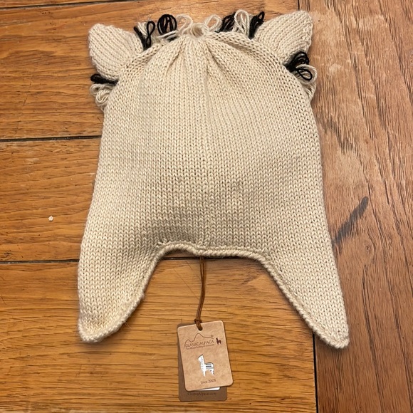 NWT Classic Alpaca Kids Llama hat with ear flaps Size 0 Small CUTE! - Picture 2 of 9